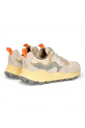 Sneaker donna Flower Mountain in camoscio e tessuto multicolore. FLOWER MOUNTAIN | YAMANO3M-1N48